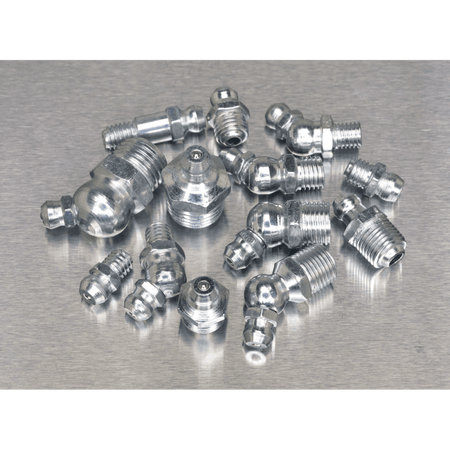 Sealey Metric/BSP/UNF Grease Nipple Assortment 130pc Model No-20342