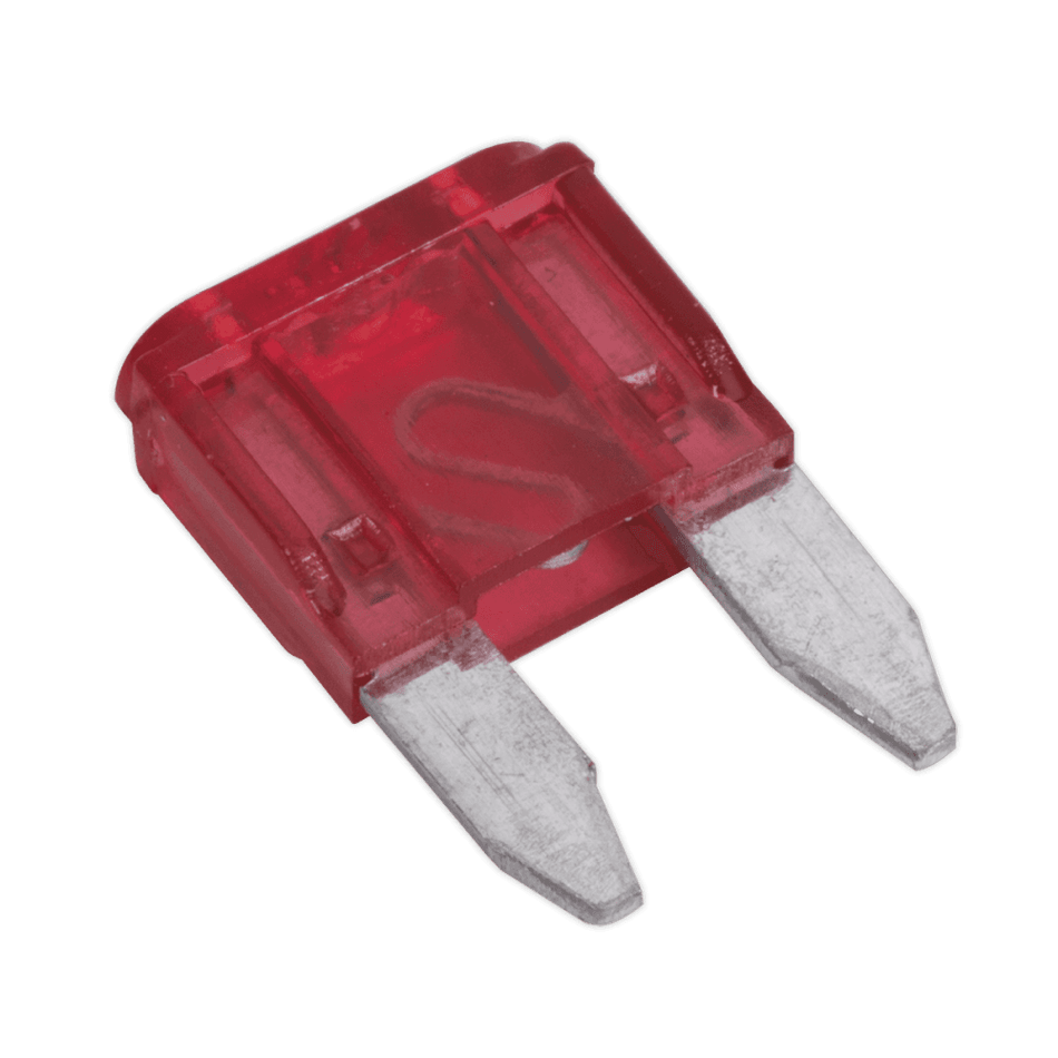 Sealey Automotive MINI Blade Fuse 10A Pack of 50 Model No-20354