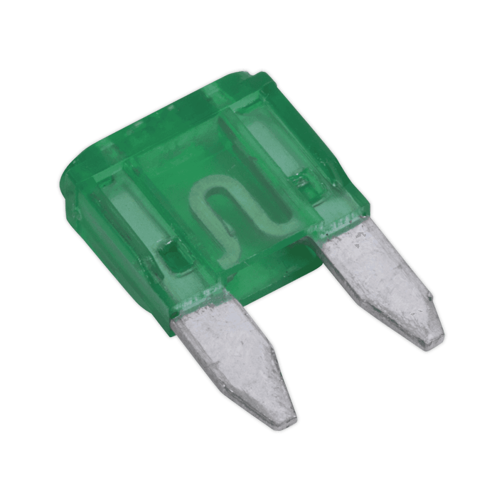 Sealey Automotive MINI Blade Fuse 30A Pack of 50 Model No-20356