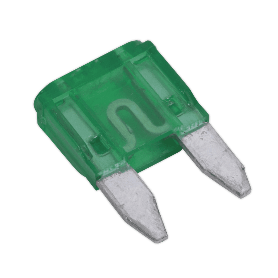 Sealey Automotive MINI Blade Fuse 30A Pack of 50 Model No-20356