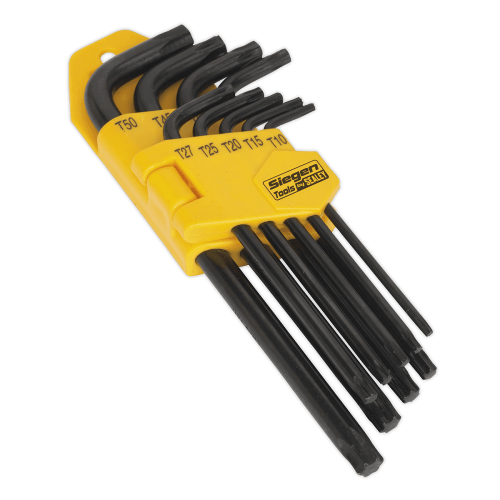 Sealey TRX-Star* Key Set 9pc Long Model No-20370