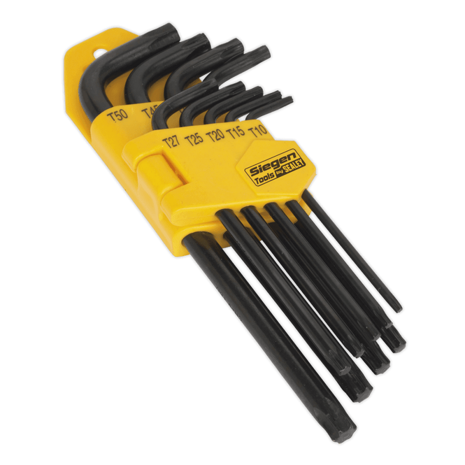 Sealey TRX-Star* Key Set 9pc Long Model No-20370