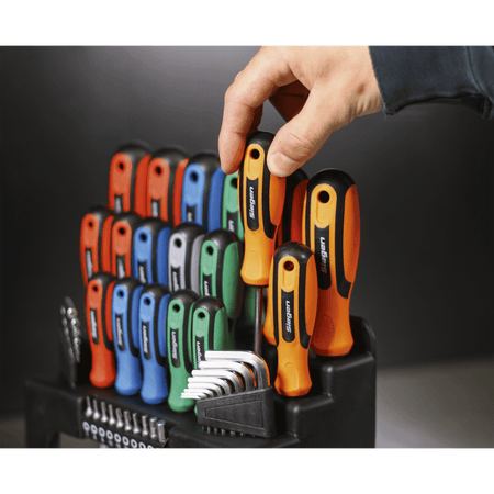 Sealey Screwdriver, Hex Key & Bit Set 44pc Model No-20387
