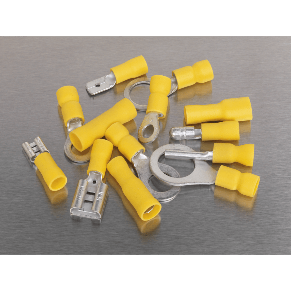Sealey Crimp Terminal Assortment 140pc - Yellow Model No-20398