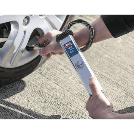 Sealey Tyre Inflator with Clip-On Connector Model No-20402
