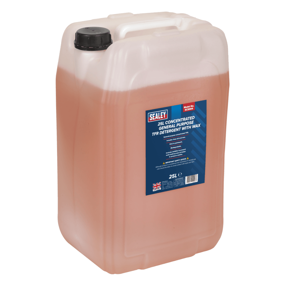 Sealey TFR Detergent with Wax Concentrated 25ltr Model No-20498