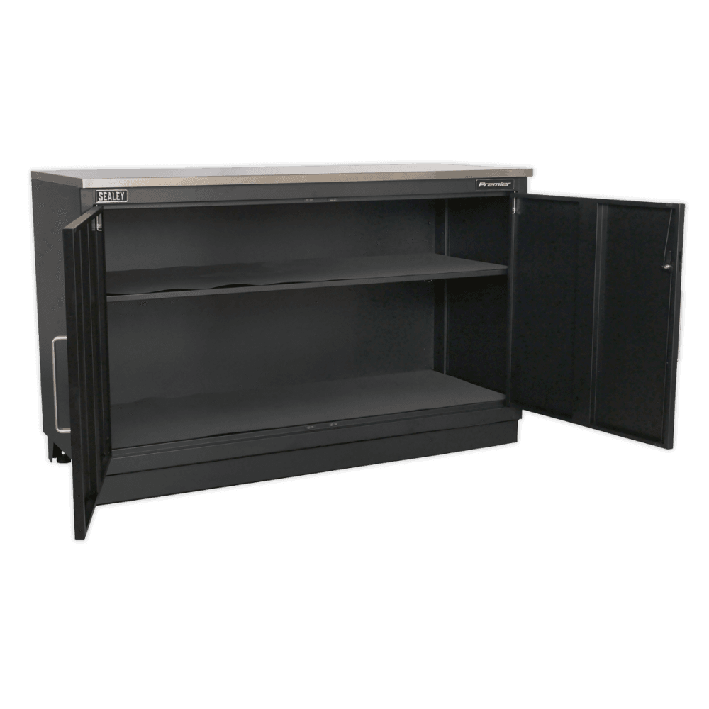 Sealey Modular Floor Cabinet 2 Door 1550mm Heavy-Duty Model No-. APMS02