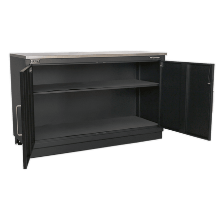 Sealey Modular Floor Cabinet 2 Door 1550mm Heavy-Duty Model No-. APMS02