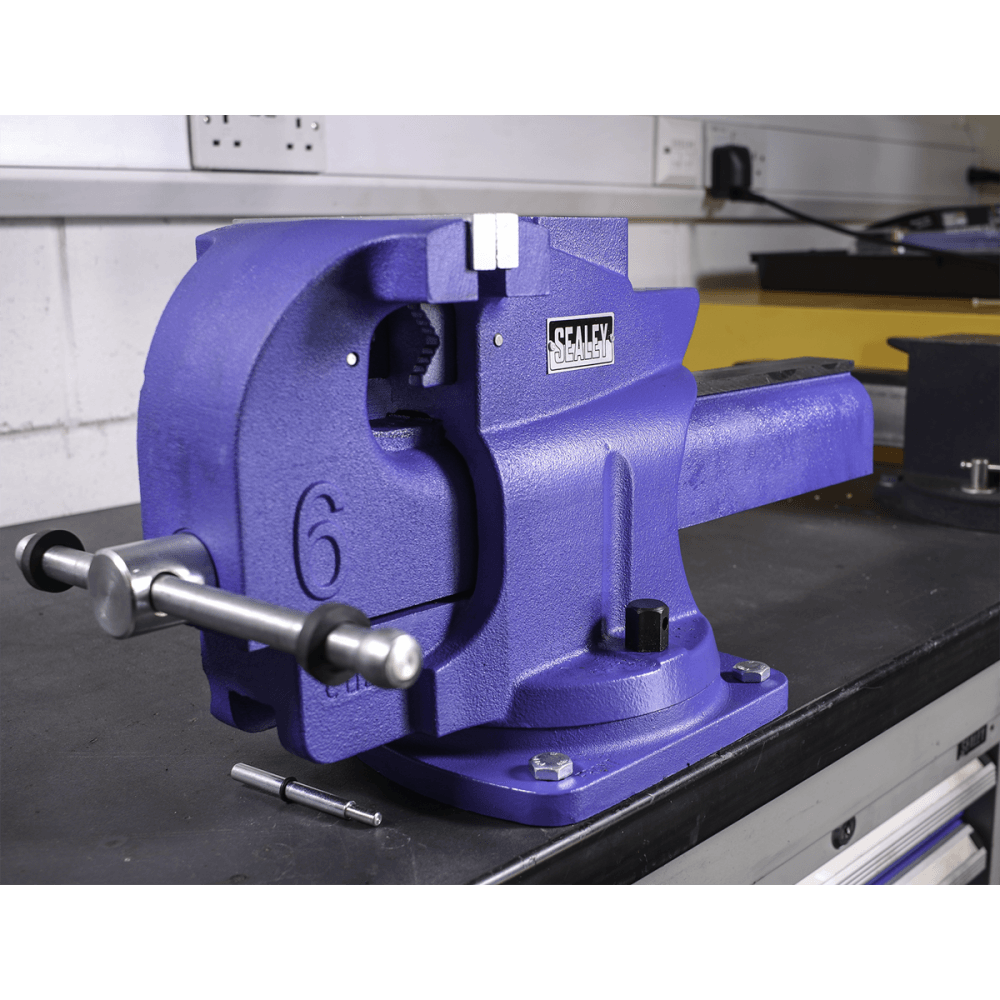 Sealey Vice 150mm Quick Action Cast Iron Model No-. QAV150