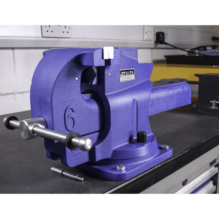 Sealey Vice 150mm Quick Action Cast Iron Model No-. QAV150