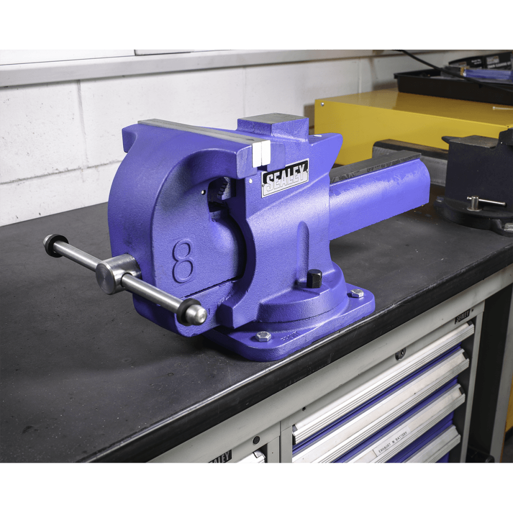 Sealey Vice 200mm Quick Action Cast Iron Model No-. QAV200