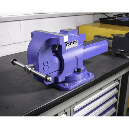 Sealey Vice 200mm Quick Action Cast Iron Model No-. QAV200