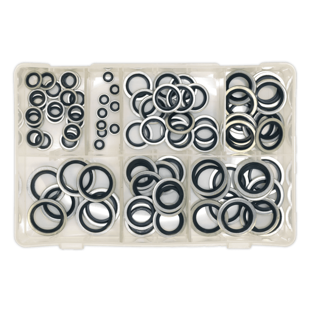 Sealey Bonded Seal (Dowty Seal) Assortment 84pc BSP Model No-. AB011DS