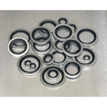 Sealey Bonded Seal (Dowty Seal) Assortment 84pc BSP Model No-. AB011DS