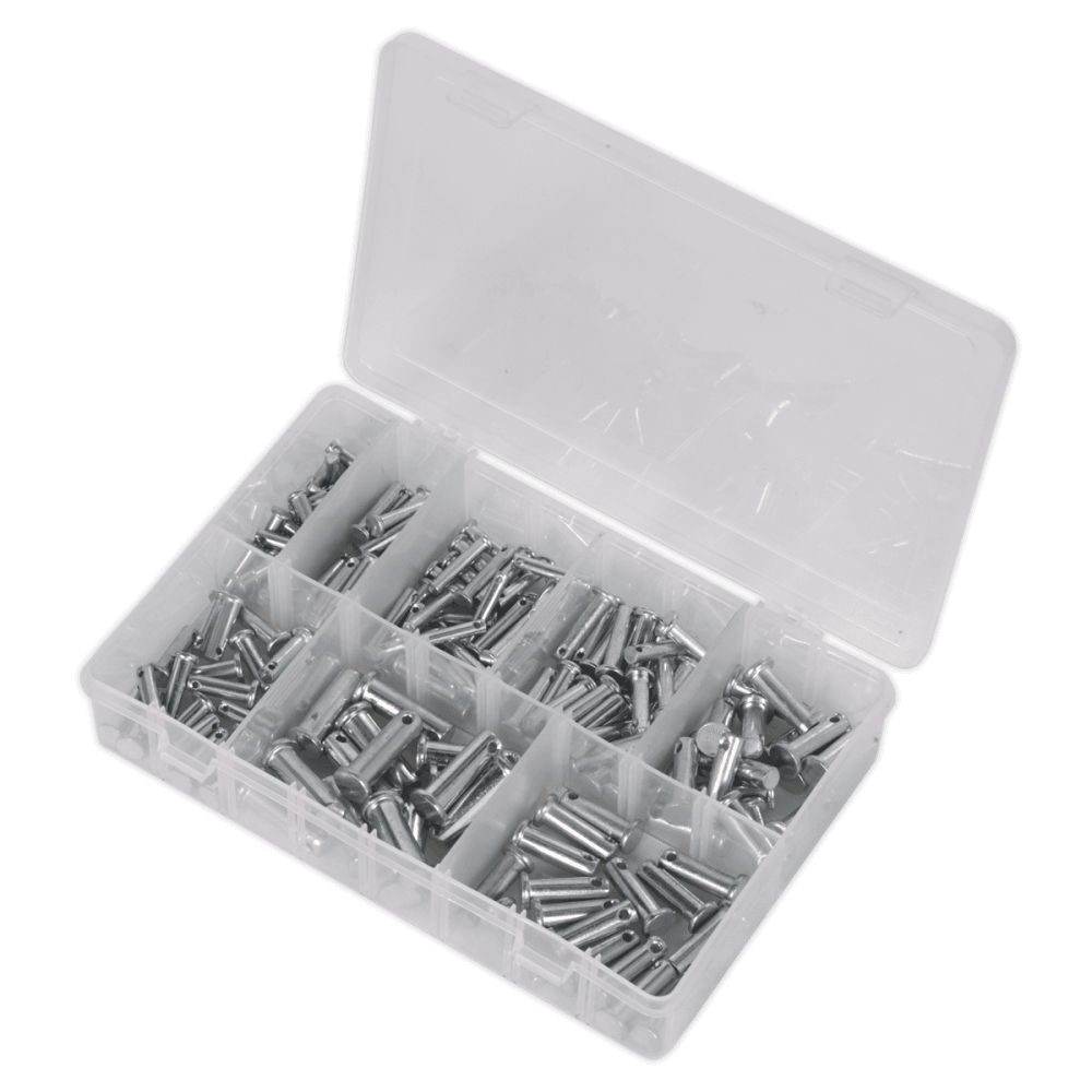 Sealey Clevis Pin Assortment 200pc Imperial Model No-. AB019CP