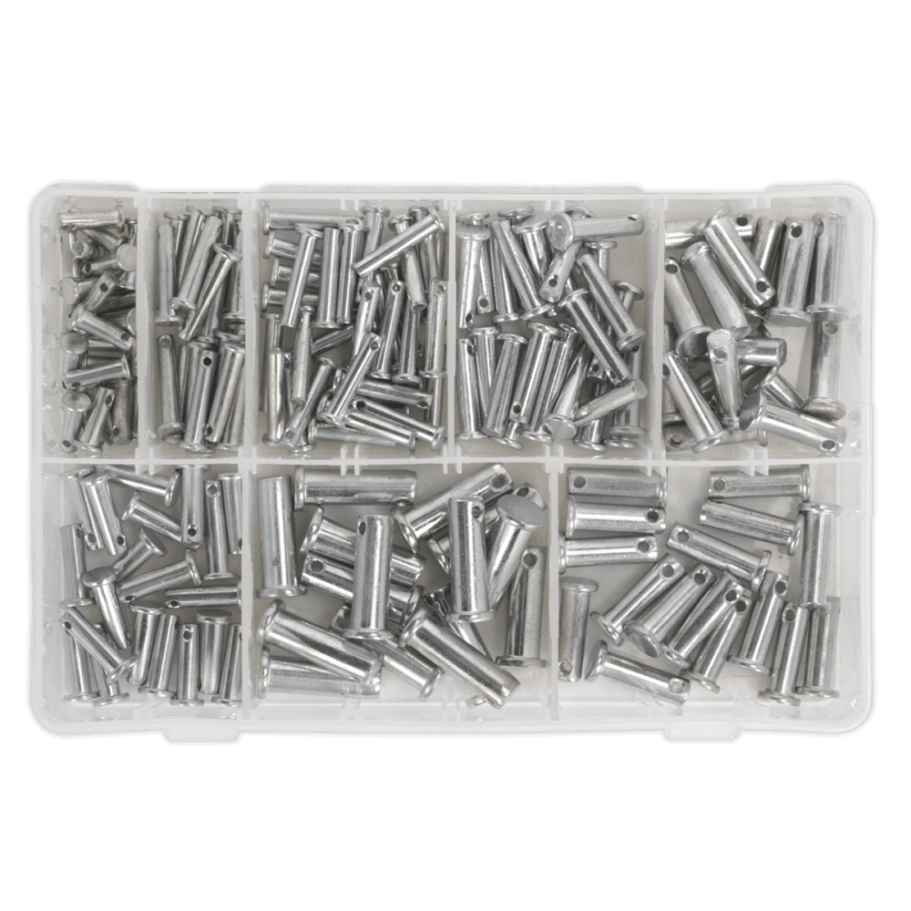 Sealey Clevis Pin Assortment 200pc Imperial Model No-. AB019CP