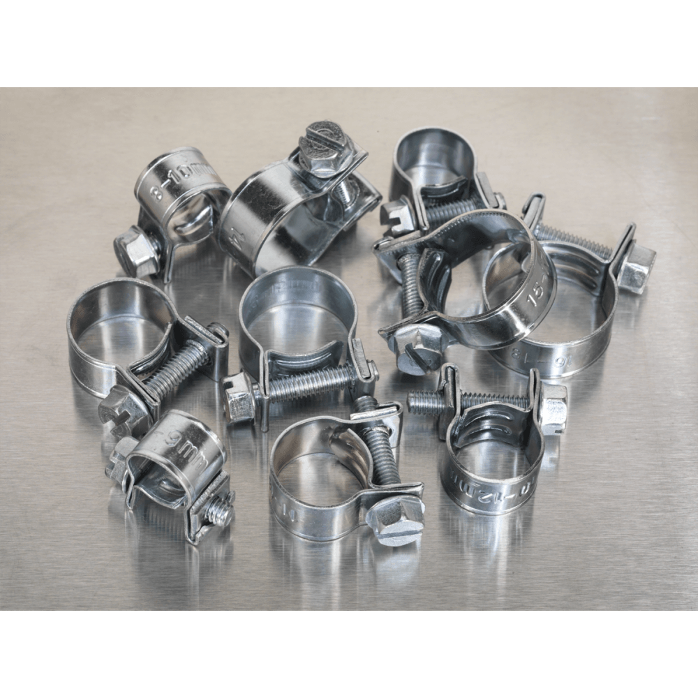 Sealey Mini Hose Clip Assortment 100pc Model No-. AB042MH