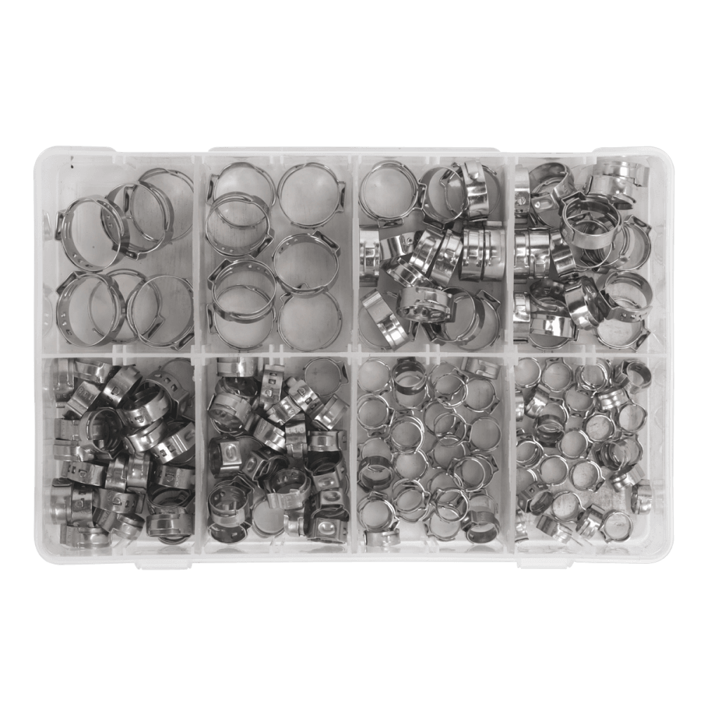 Sealey O-Clip Single Ear Assortment 160pc Model No-. AB043SE