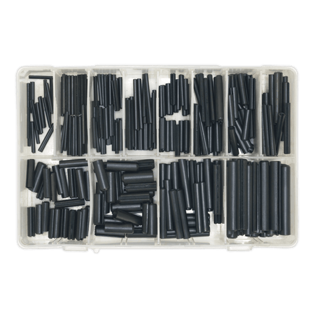 Sealey Spring Roll Pin Assortment 300pc Black Metric Model No-. AB007RP