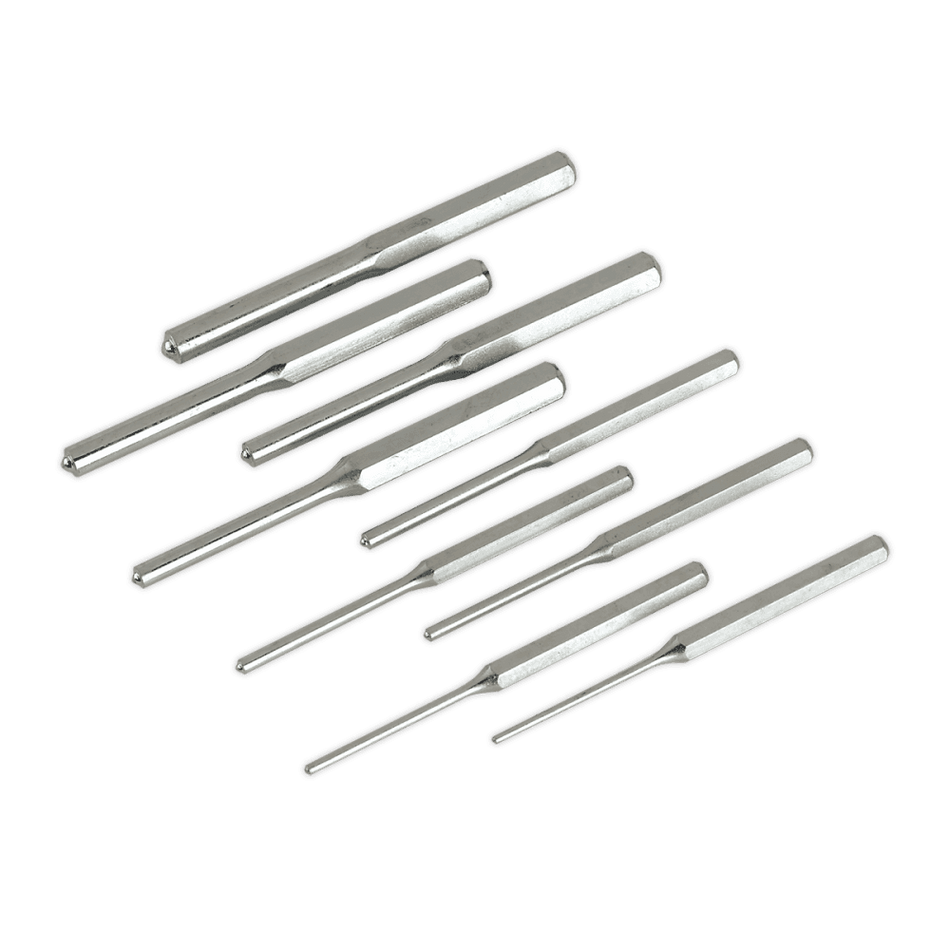 Sealey Roll Pin Punch Set 9pc 1/8-1/2" Imperial Model No-AK9109