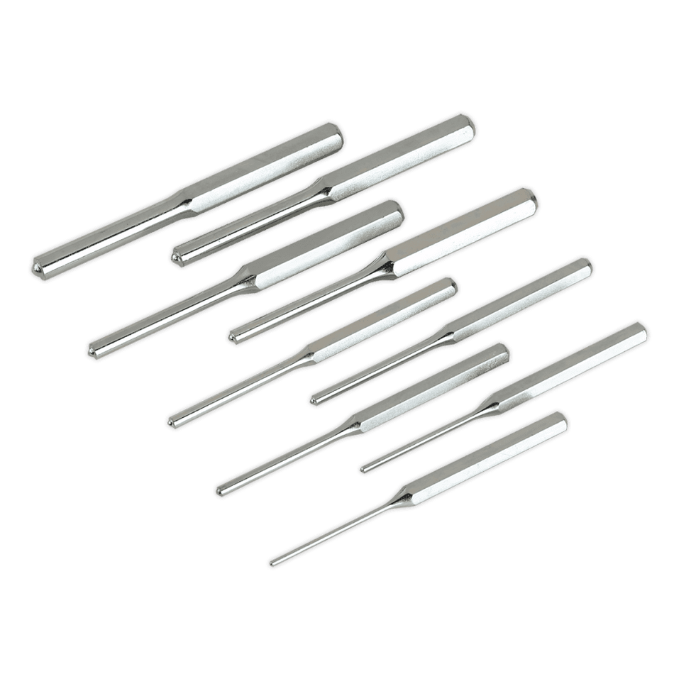 Sealey Roll Pin Punch Set 9pc 3-12mm Metric Model No-AK9109M