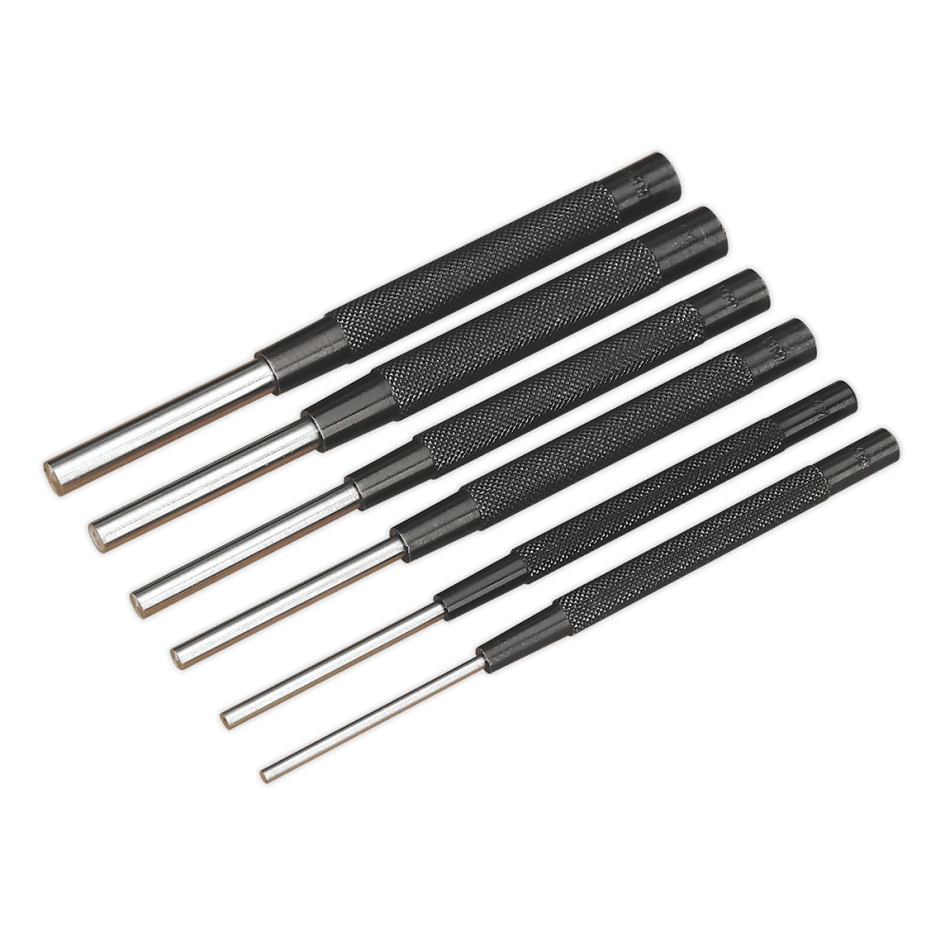 Sealey Parallel Pin Punch Set 6pc Model No-AK9123