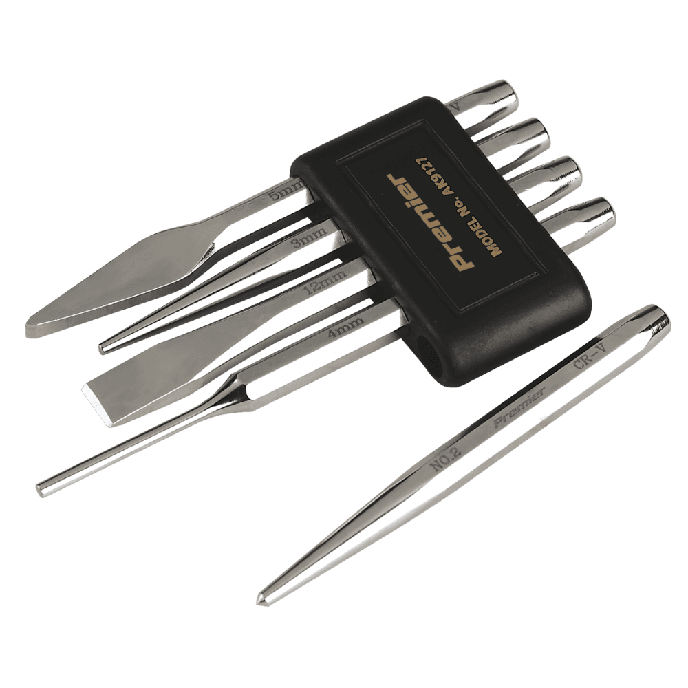 Sealey Punch & Chisel Set 5pc Model No-AK9127