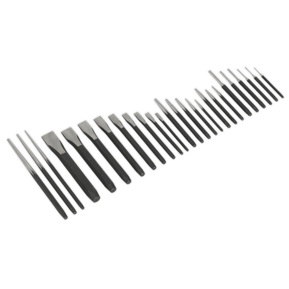 Sealey Punch & Chisel Set 26pc Model No-AK9298