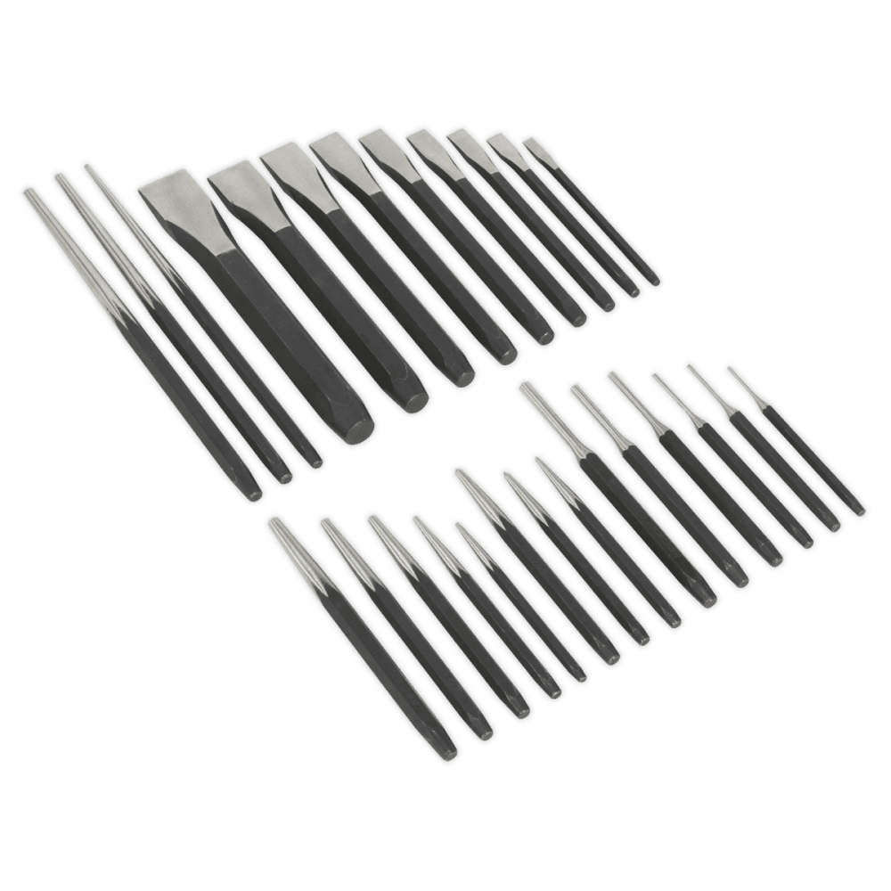 Sealey Punch & Chisel Set 26pc Model No-AK9298