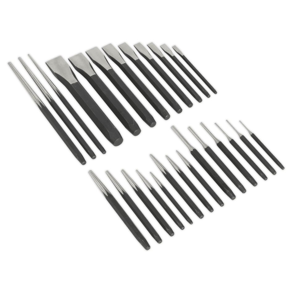 Sealey Punch & Chisel Set 26pc Model No-AK9298