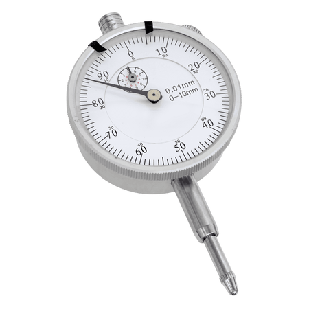 Sealey Dial Gauge Indicator 10mm Travel Metric Model No-AK961M
