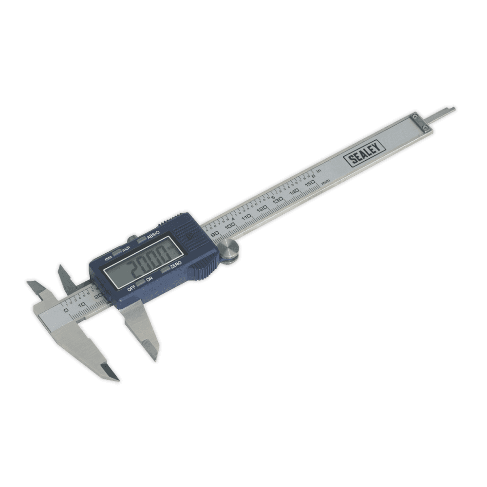 Sealey Digital Vernier Calliper 0-150mm/0-6" Model No-AK962EV