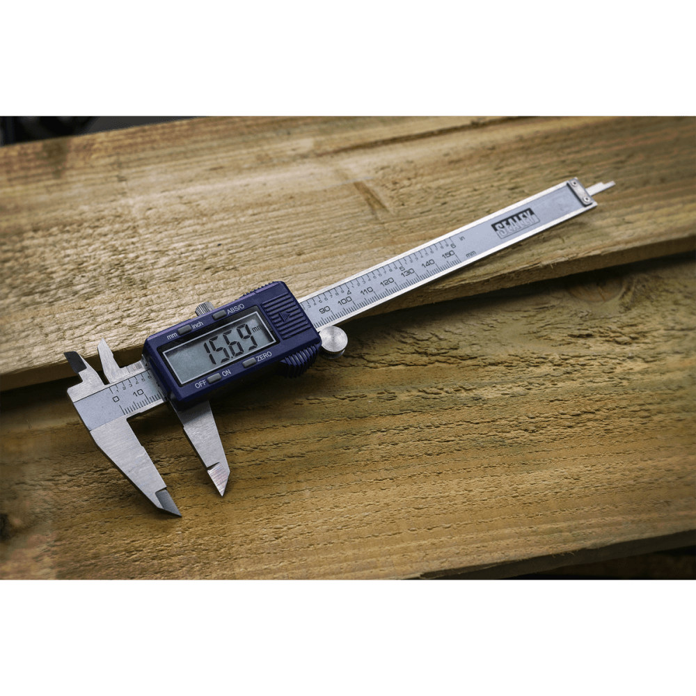 Sealey Digital Vernier Calliper 0-150mm/0-6" Model No-AK962EV