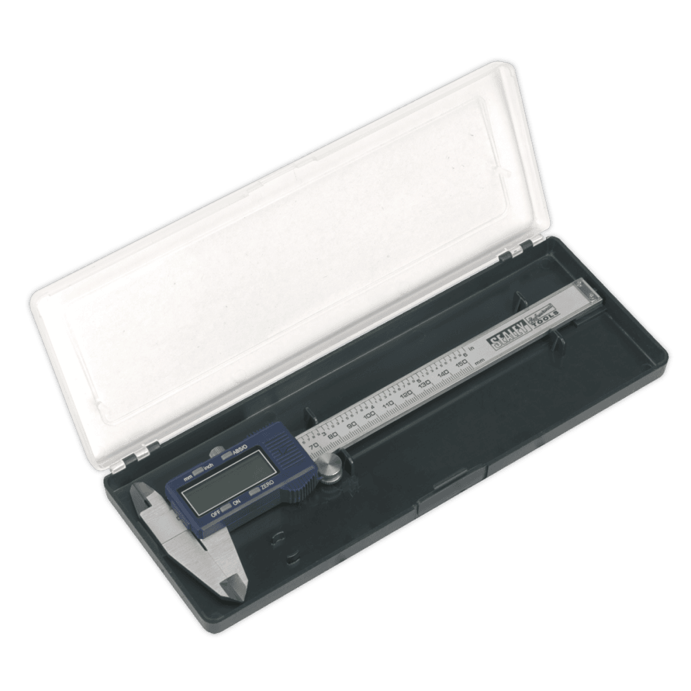 Sealey Digital Vernier Calliper 0-150mm/0-6" Model No-AK962EV