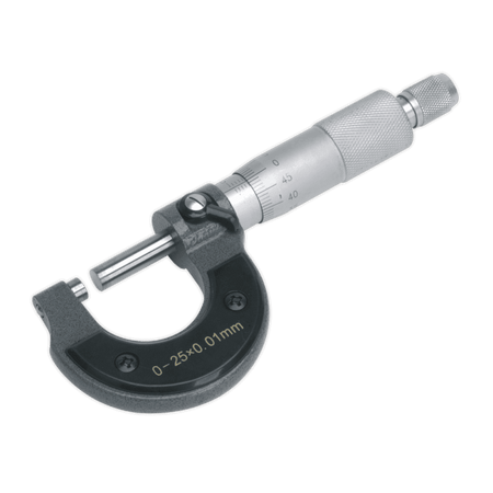Sealey External Micrometer 0-25mm Model No-AK9630M