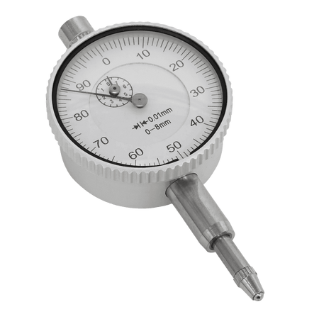 Sealey Dial Gauge Metric 8mm Deflection Model No-AK9634M