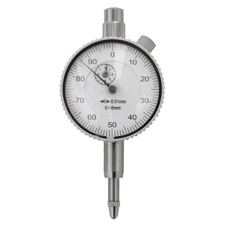 Sealey Dial Gauge Metric 8mm Deflection Model No-AK9634M