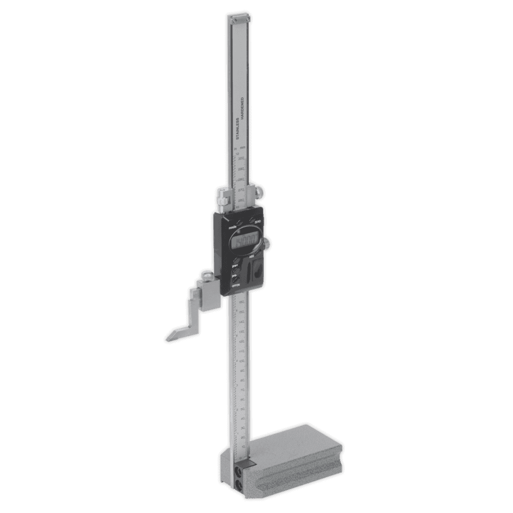 Sealey Digital Height Gauge 0-300mm/0-12" Model No-AK9636D