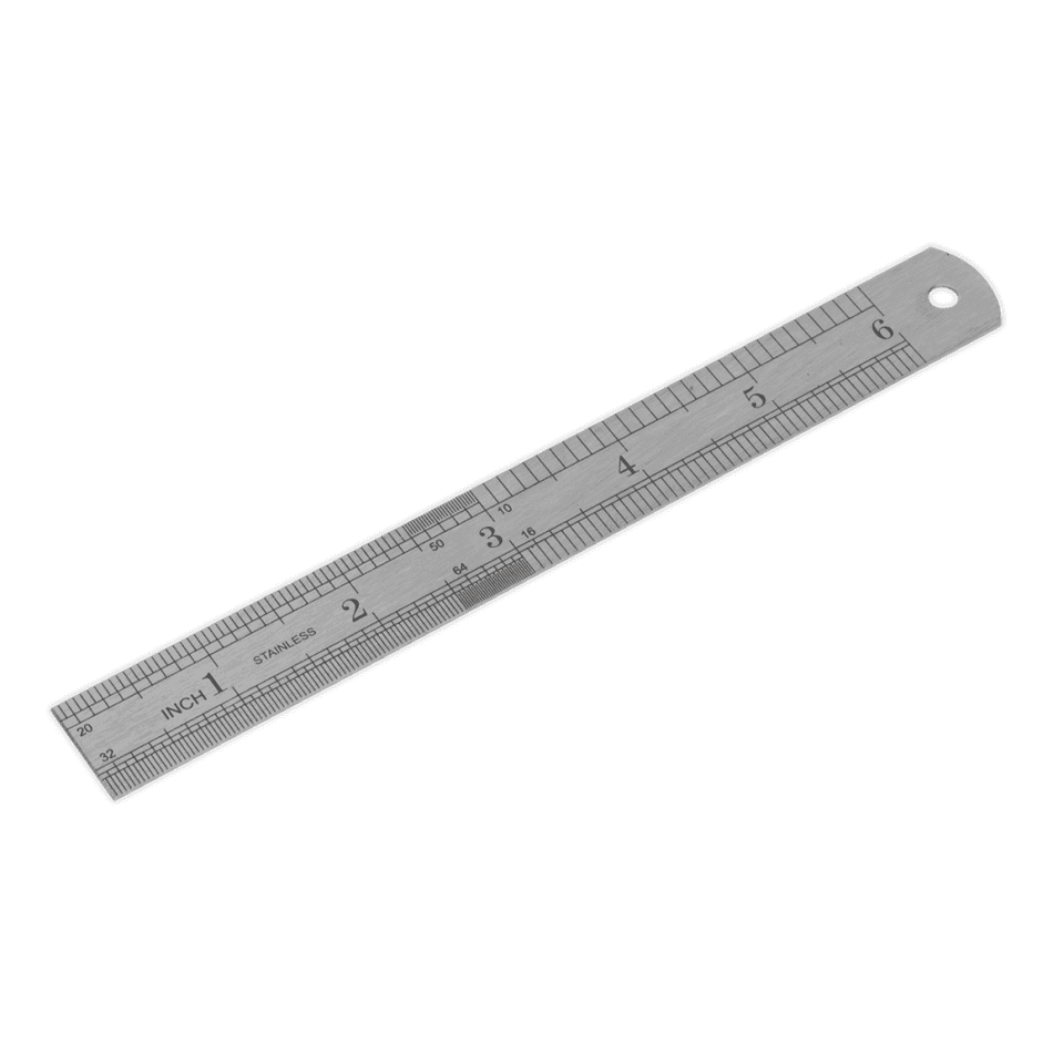 Sealey Steel Rule 150mm/6" Model No-AK9640
