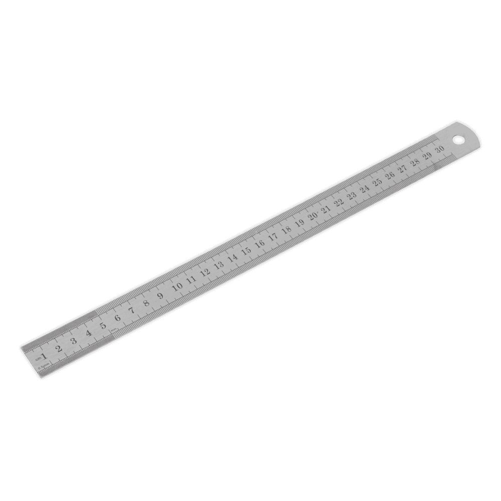 Sealey Steel Rule 300mm/12" Model No-AK9641