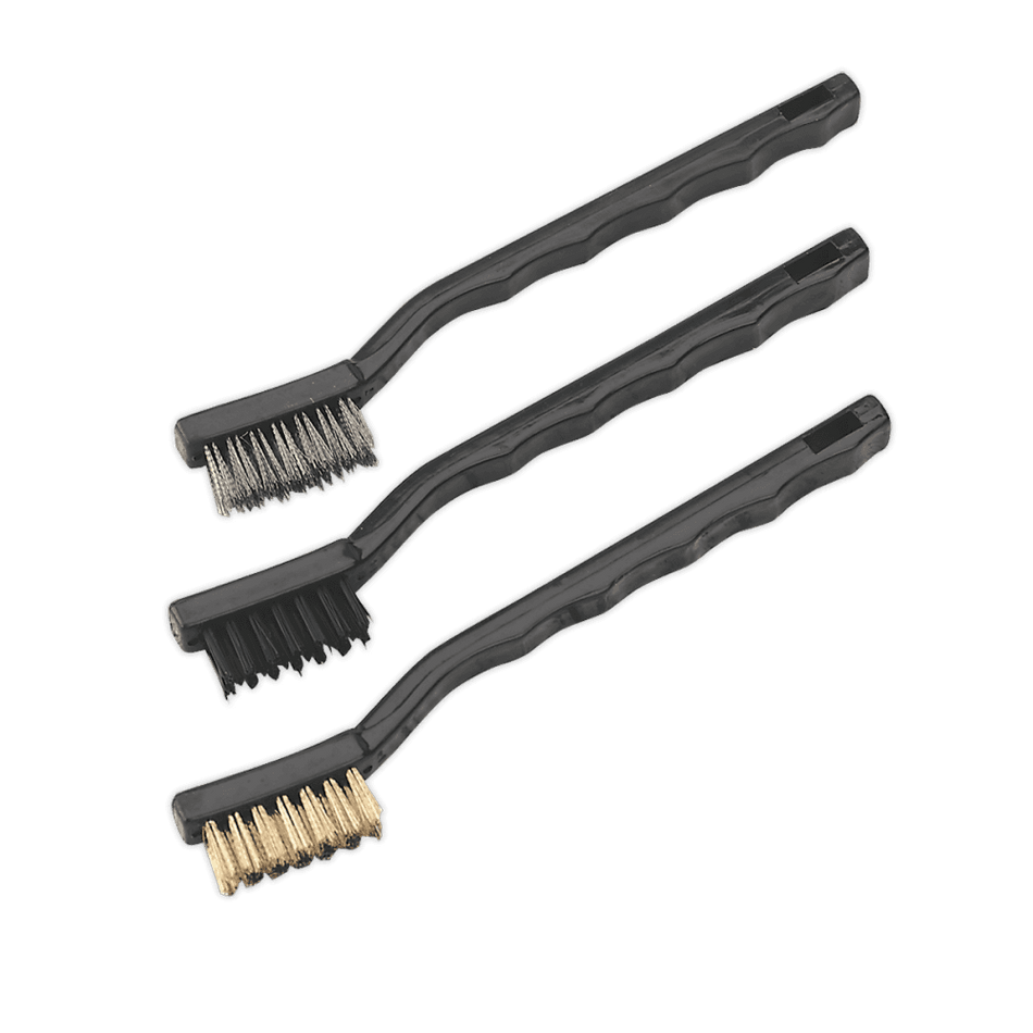 Sealey Miniature Brush Set 3pc Model No-AK9791