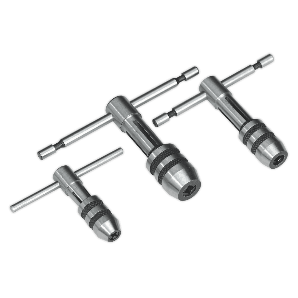 Sealey T-Handle Tap Wrench Set 3pc Model No-AK9799