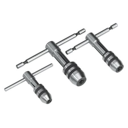 Sealey T-Handle Tap Wrench Set 3pc Model No-AK9799