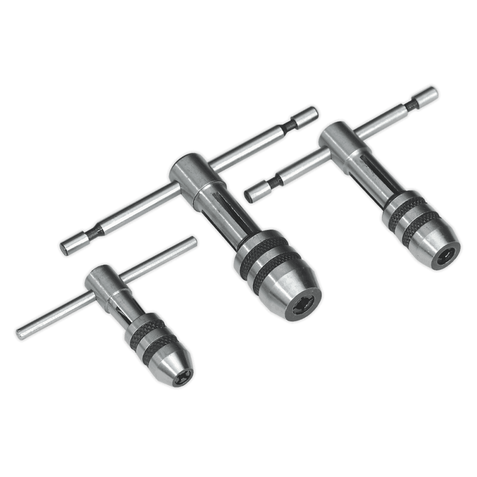 Sealey T-Handle Tap Wrench Set 3pc Model No-AK9799