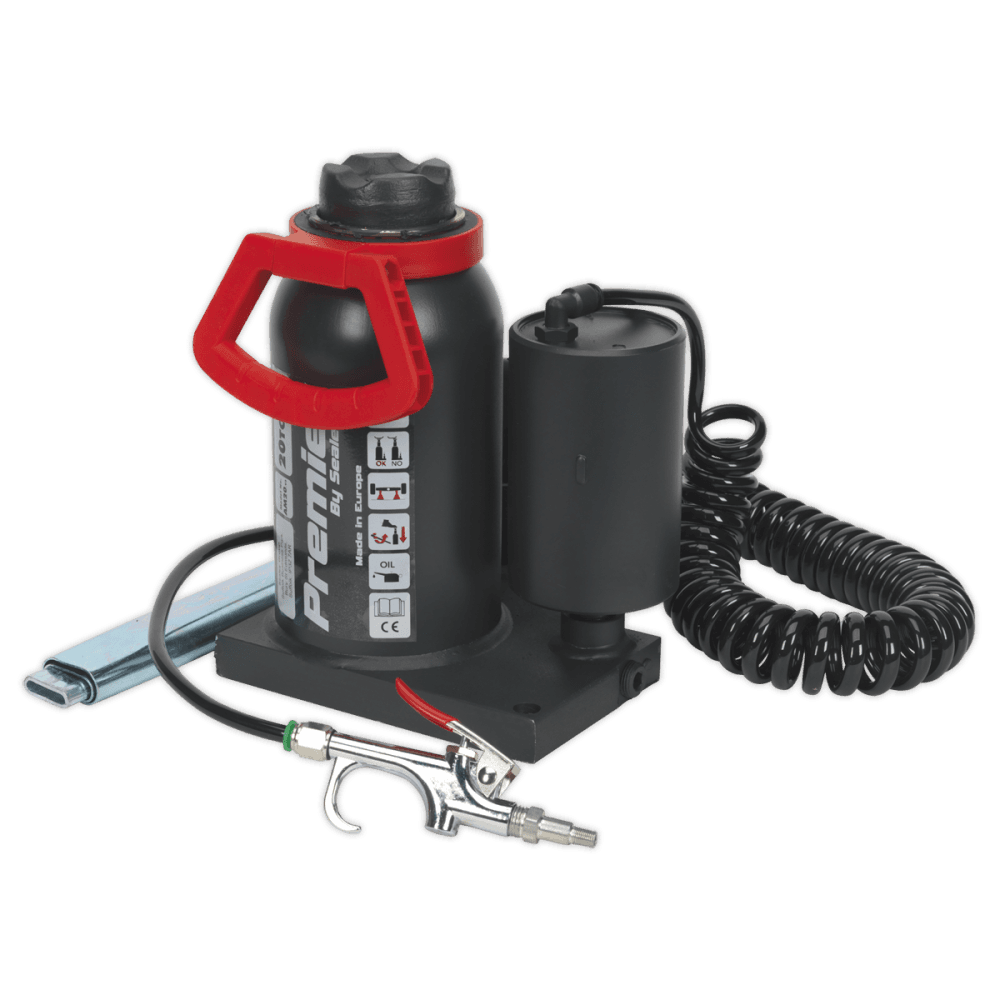 Sealey Bottle Jack 20tonne Manual/Air Hydraulic Model No-AM20