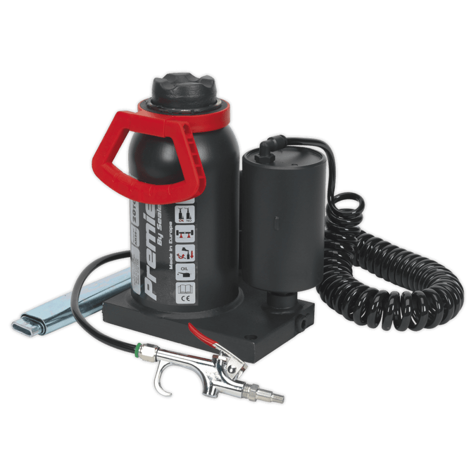 Sealey Bottle Jack 20tonne Manual/Air Hydraulic Model No-AM20