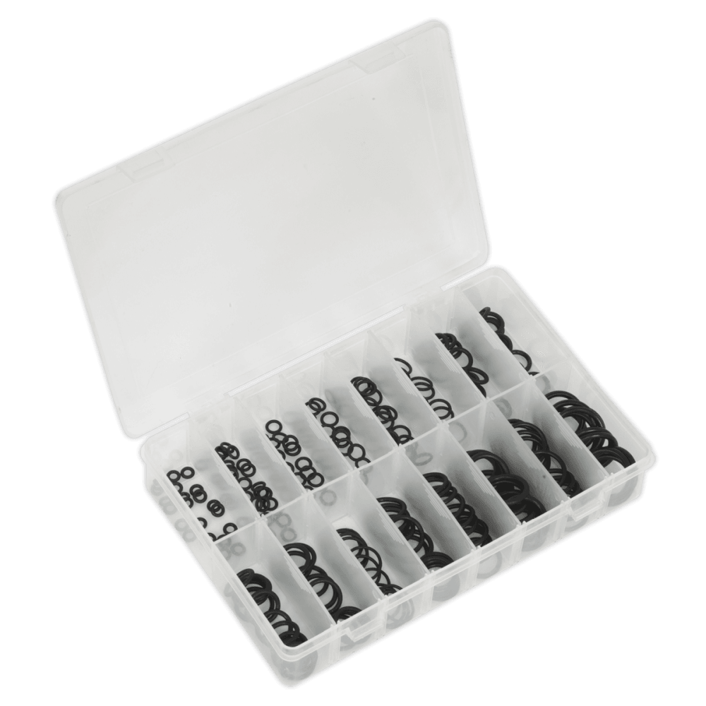 Sealey Rubber O-Ring Assortment 225pc Metric Model No-. AB004OR