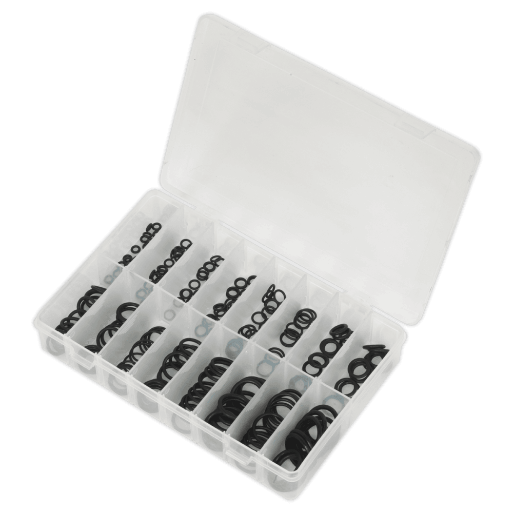 Sealey Rubber O-Ring Assortment 225pc Metric Model No-. AB004OR