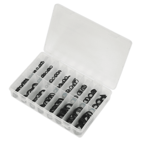 Sealey Rubber O-Ring Assortment 225pc Metric Model No-. AB004OR