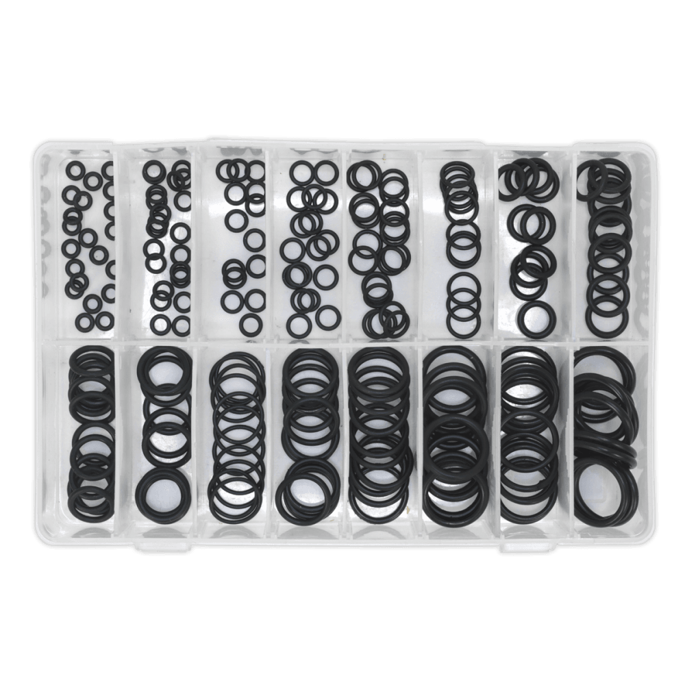 Sealey Rubber O-Ring Assortment 225pc Metric Model No-. AB004OR